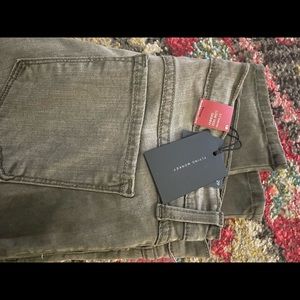 Flying Monkey stretch skinny jeans army green 29/31